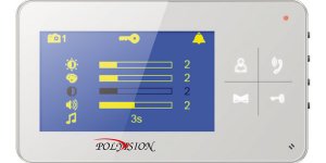 Видеодомофон с 4" дисплеем PVD-4S