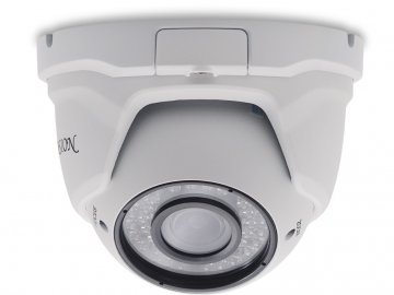 Купольная IP-камера 2Мп с вариофокальным объективом, аудиовходом и PoE