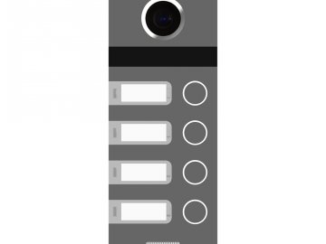Цветная вызывная панель для видеодомофона